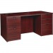Lorell PD3060DPMY Prominence Mahogany Laminate Office Suite LLRPD3060DPMY
