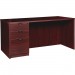 Lorell PD3066LSPMY Prominence Mahogany Laminate Office Suite LLRPD3066LSPMY