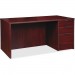 Lorell PD3672RSPMY Prominence Mahogany Laminate Office Suite LLRPD3672RSPMY
