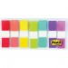 Post-it 6837CF Assorted 1/2" Portable Flags MMM6837CF