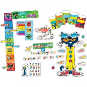 Teacher Created Resources 9475 Pete The Cat Bulletin Board Set TCR9475