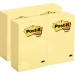 Post-it 659YWBD Canary Yellow Original Note Pads MMM659YWBD