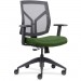 Lorell 83111A201 Mid-Back Chairs wth Mesh Back & Fabric Seat LLR83111A201