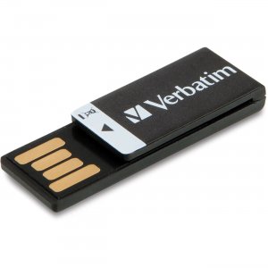 Verbatim 43951 Clip-it USB Drive 16GB Black VER43951