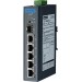 Advantech EKI-2706E-1GFPI-AE Ethernet Device, 4FE+1GE+1G SFP Unmanaged Ind. PoE Switch W/T