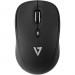 V7 MW100-1N 4-Button Wireless Optical Mouse with Adjustable DPI - Black