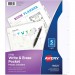 Avery 16825 Write/Erase Plastic Dividers AVE16825