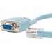 Rocstor Y10A211-BL1 Premium 6 ft Cisco Console Router Cable - RJ45 (m) - DB9 (f)
