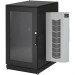 Black Box CC24U8000M631-R3 ClimateCab A/C Cabinet - 24U, 8000 BTU, M6 Square Holes, 120V