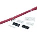 Panduit ABM1M-A-C 4-Way Adhesive Backed Cable Tie Mount