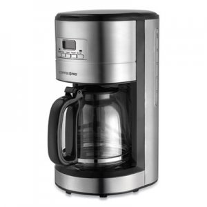 Coffee Pro OGFCPCM4276 Home/Office Euro Style Coffee Maker, Stainless Steel