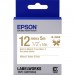 Epson LK-4WKK LabelWorks Ribbon LK Cartridge ~1/2" Gold on White