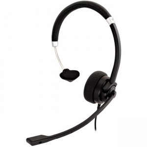 V7 HU411 Deluxe USB Mono Headset with Boom Mic