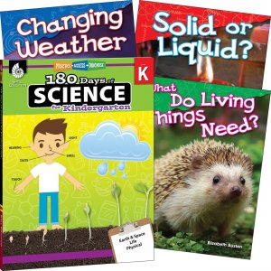 Shell Education 118401 Learn At Home Science 4-book Set SHL118401