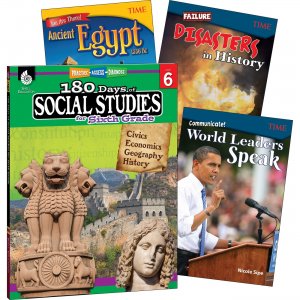 Shell Education 118400 Learn At Home Social Studies Books SHL118400