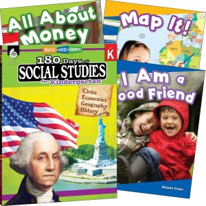 Shell Education 118394 Learn At Home Social Studies Books SHL118394