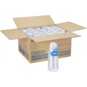 Dixie CPET12DXCT Clear Plastic Cold Cups DXECPET12DXCT