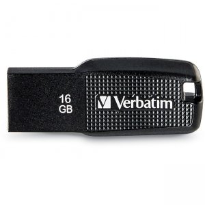 Verbatim 70875 16GB Ergo USB Flash Drive - Black