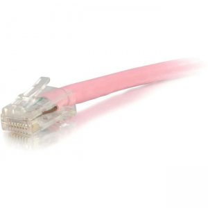 C2G 00626 10 ft Cat5e Non Booted UTP Unshielded Network Patch Cable - Pink