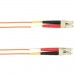 Black Box FOCMR62-005M-LCLC-OR 5-m, LC-LC, 62.5-Micron, Multimode, PVC, Orange Fiber Optic Cable