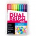 Tombow 56185 Dual Brush Art Pen 10-piece Set - Bright Colors TOM56185