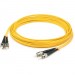 AddOn ADD-ST-ST-0.5M9SMF Fiber Optic Duplex Patch Network Cable