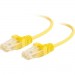 C2G 01174 10ft Cat6 Snagless Unshielded (UTP) Slim Ethernet Network Patch Cable - Yellow