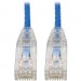 Tripp Lite N201-S07-BL Cat6 UTP Patch Cable (RJ45) - M/M, Gigabit, Snagless, Molded, Slim, Blue, 7 ft