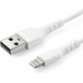StarTech.com RUSBLTMM1M 3.3 ft. (1 m) USB to Lightning Cable - Apple MFi Certified - White