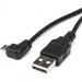 Rocstor Y10C216-B1 1 ft Micro USB Cable - A to Right Angle Micro B