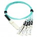 Axiom QSFP-4X10G-AOC20M-AX Fiber Optic Network Cable