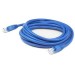 AddOn ADD-8FCAT6-BE 8ft RJ-45 (Male) to RJ-45 (Male) Blue Cat6 Straight UTP PVC Copper Patch Cable