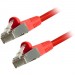 Comprehensive CAT6STP-25RED Cat6 Snagless Shielded Ethernet Cables, Red, 25ft