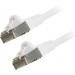 Comprehensive CAT6STP-3WHT Cat6 Snagless Shielded Ethernet Cables, White, 3ft