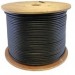 AddOn ADD-CAT5EBULK1K-BK 1000ft non-terminated Black Cat5E Straight UTP PVC Copper Patch Cable
