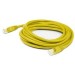 AddOn ADD-3.5FSLCAT6-YW Cat.6 UTP Patch Network Cable