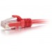 C2G 50797 6IN Cat6a Snagless Unshielded (UTP) Network Patch Ethernet Cable-Red