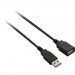 V7 V7E2USB2EXT-1.8M Black USB Extension Cable USB 2.0 A Female to USB 2.0 A Male 1