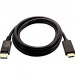 V7 V7DP2HD-02M-BLK-1E Black Video Cable DisplayPort Male to HDMI Male 2m 6.6ft