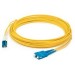 AddOn ADD-SC-LC-125F9SMF Fiber Optic Duplex Patch Network Cable