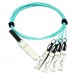 Axiom QSFP-4X10G-AOC15M-AX Fiber Optic Network Cable