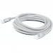 AddOn ADD-5FCAT6A-WE 5ft RJ-45 (Male) to RJ-45 (Male) Straight White Cat6A UTP PVC Copper Patch Cable