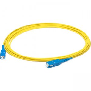 AddOn ADD-SC-SC-1MS9SMFLZ 1m SC (Male) to SC (Male) Straight Yellow OS2 Simplex LSZH Fiber Patch Cable