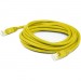 AddOn ADD-4FCAT6-YW 4ft RJ-45 (Male) to RJ-45 (Male) Straight Yellow Cat6 UTP PVC Copper Patch Cable