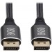 Tripp Lite P580-003-8K6 DisplayPort 1.4 Cable, 8K UHD @ 60 Hz, M/M, Black, 3 ft