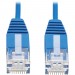 Tripp Lite N200-UR03-BL Cat6 Ultra-Slim Ethernet Cable (RJ45 M/M), Blue, 3 ft