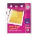 Avery 74171 Multi-Page Top-Load Sheet Protectors, Heavy Gauge, Letter, Clear, 25/Pack AVE74171
