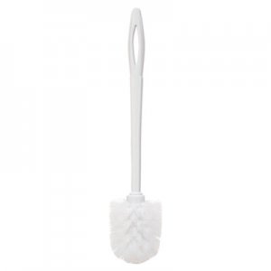 Rubbermaid Commercial 631000WE Toilet Bowl Brush, 14 1/2", White, Plastic RCP631000WE