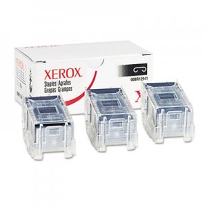 Xerox 008R12941 Finisher Staples for Xerox 7760/4150, Three Cartridges, 15,000 Staples/Pack XER008R12941