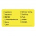 Tabbies 02940 Medical Office Insurance Label TAB02940